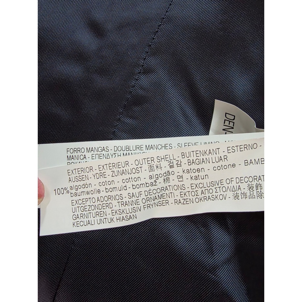 Zara Woman Navy Blue Gold Military Hussar Braided Embroidery Jacket XS 8057/697 - Picture 11 of 14